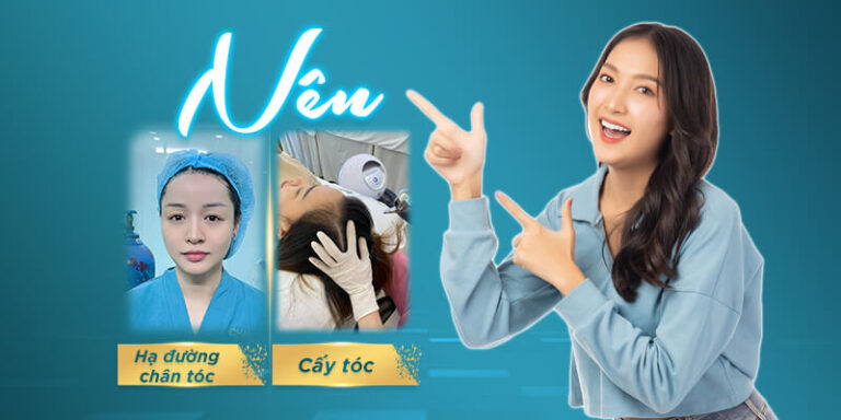 Nên cấy tóc hay hạ đường chân tóc tùy thuộc vào tình trạng cụ thể