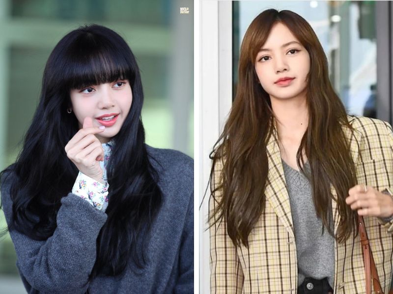 Tóc mái phù hợp với người trán cao